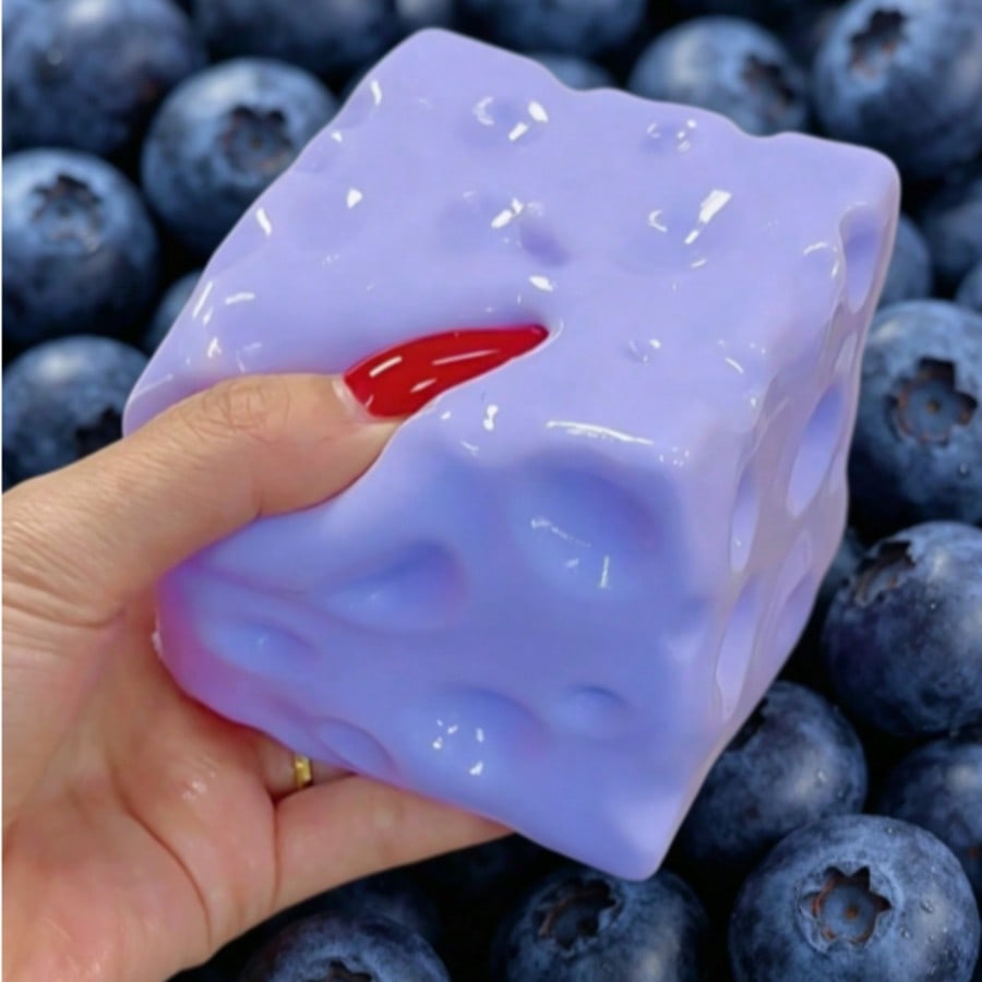 Food & Snacks Colouring Book - Nieuwe Blueberry Kleur Kaas Squishy Speelgoed