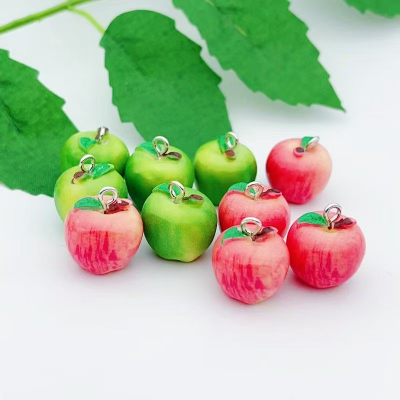 Food & Snacks Colouring Book - 10 stuks simulatie appelgroen rood miniatuur