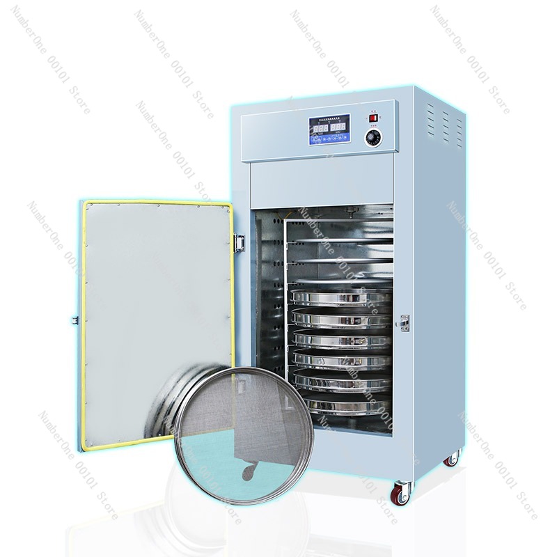 Food Dehydrator Snacks - Koffiebonenbrander, roestvrijstalen roterende voedseldroger voor plakjes