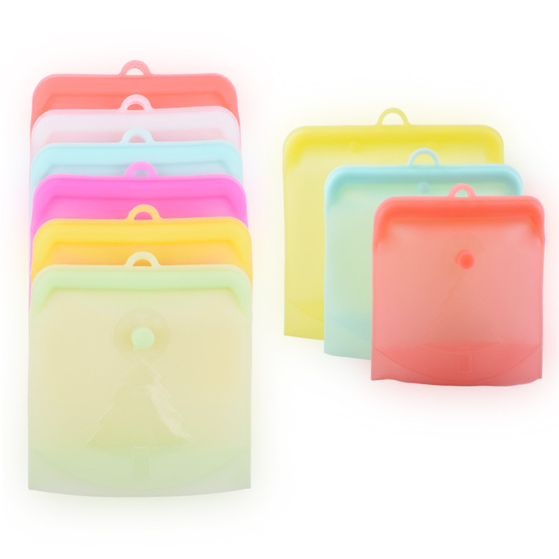 Zero Food Snacks - 50 stks/partij 3 Size Siliconen Voedselzak