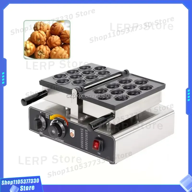 Food Snacks Restaurant - Commerciële Walnootvormige Broodmachine 110V 220V Koreaanse