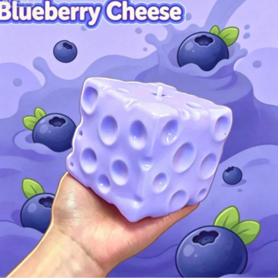 Nieuwe Blueberry Kleur Kaas Sq - Food & Snacks Colouring Book recensie en prijs