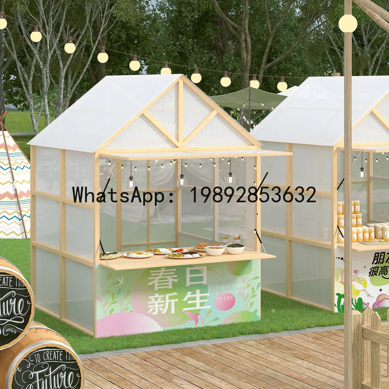 Z2-28 Evenementenstandaard Int - Snacks Food Stall recensie en prijs