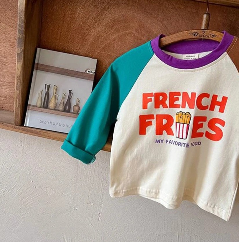Kinder Raglan T-shirt met lang - Soft Food Snacks Kids recensie en prijs