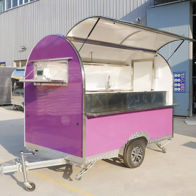 Mobiele foodtruck, kraam, ijsk - Snacks Food Stall recensie en prijs