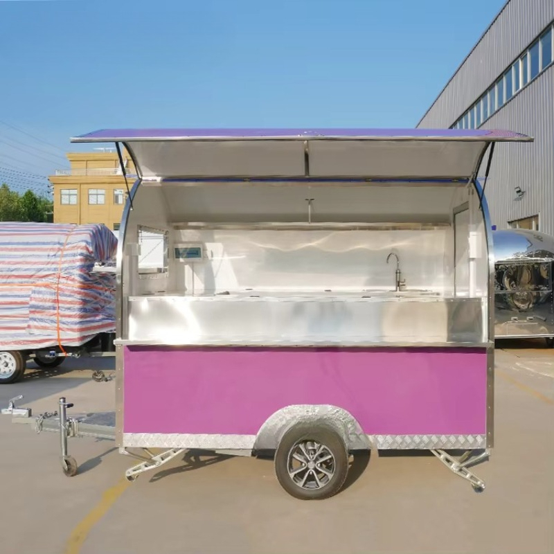 Mobiele foodtruck, kraam, ijsk - Snacks Food Stall recensie en prijs