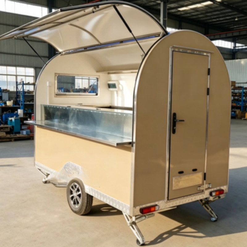 Mobiele foodtruck, kraam, ijsk - Snacks Food Stall recensie en prijs