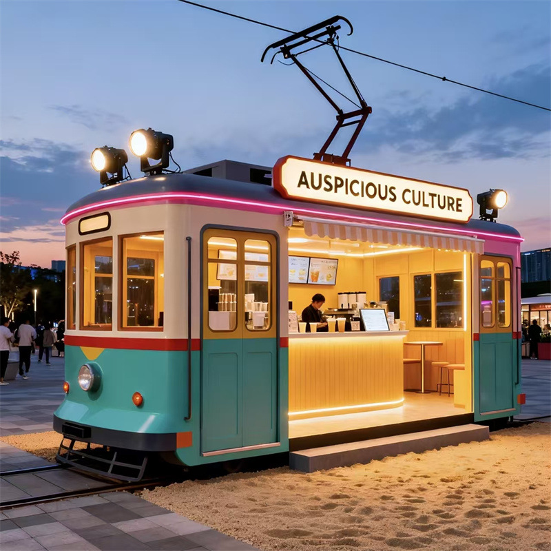 【Nieuw ontwerp】Europese vintag - Snacks Food Stall recensie en prijs
