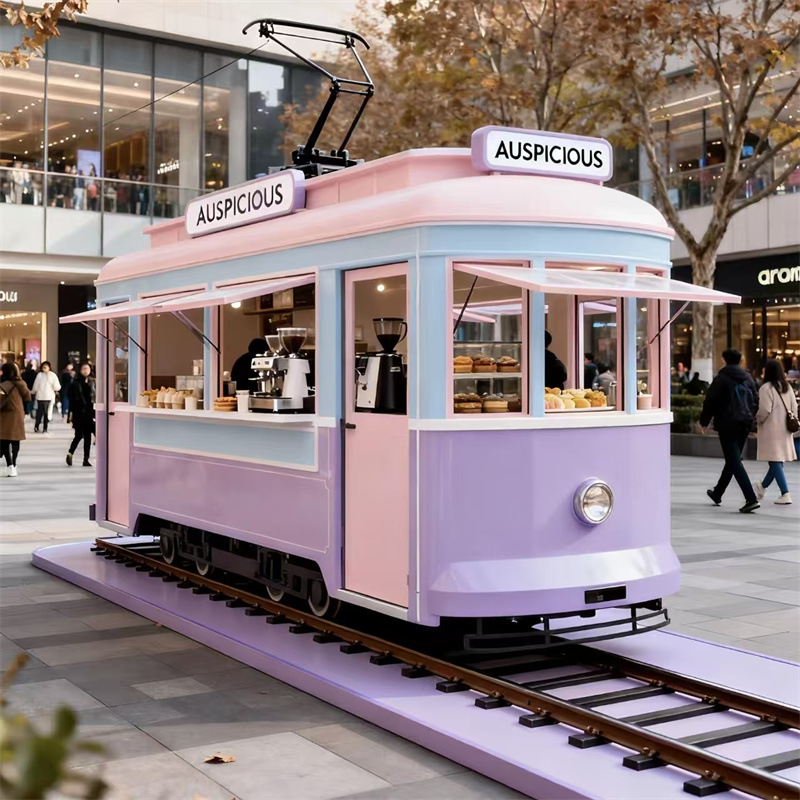 【Nieuw ontwerp】Europese vintag - Snacks Food Stall recensie en prijs