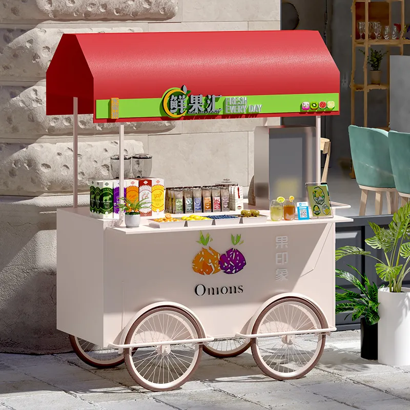 Draagbare smeedijzeren voedsel - Snacks Food Stall recensie en prijs