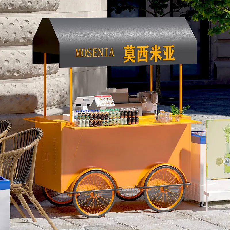 Draagbare smeedijzeren voedsel - Snacks Food Stall recensie en prijs