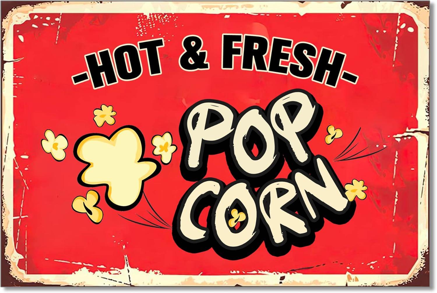 1p, Hete en Verse Popcorn Meta - Food Snacks Restaurant recensie en prijs