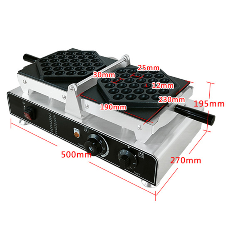 1500W Wafelijzer Commerciële H - Snacks Food Stall recensie en prijs